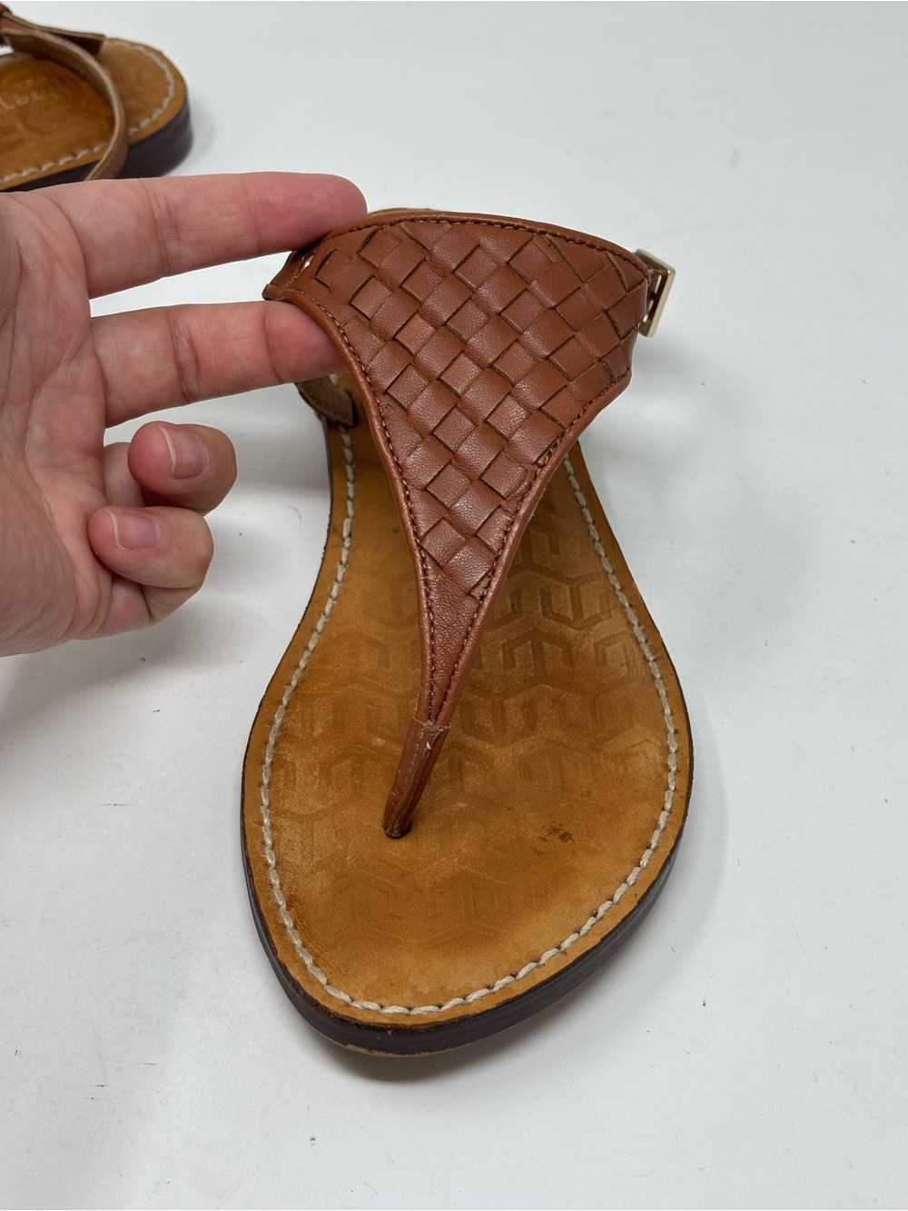 J. McLaughlin Nolita leather slingback sandals size 8 - Picture 5 of 13